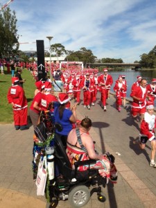 Santa in Adelaide