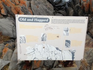 Old and Haggard rocks