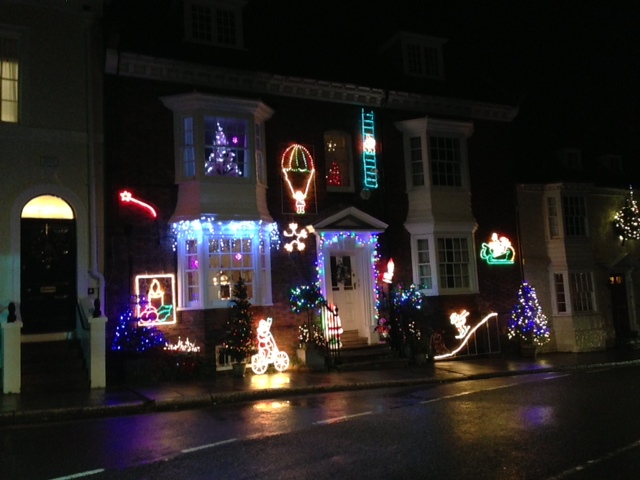 crap lights at Christmas