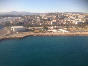 Even just flying into Nice Airport is uplifting Nice approach