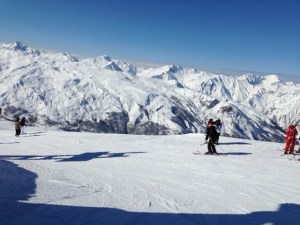 alpine skiing