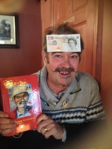 tenner on the forehead