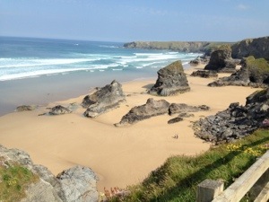 Cornish beach