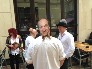 Otway mask in Cannes