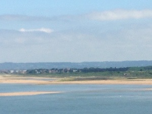 Caen and able to set foot in France