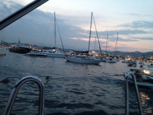 firework preparation in Cannes