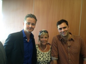 That Keane Lady Decorator with Tim and Tom or is it Tom and Tim? Keane at Lords