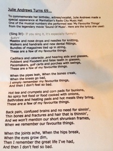 new Mary Poppins lyrics