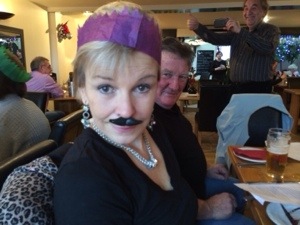 That Nice Lady Decorator showing some solidarity with my moustache