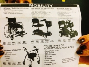 mobility scooter hire
