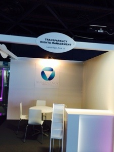 Really transparent midem stand