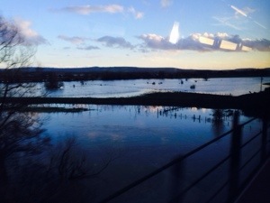 flooded Sussex