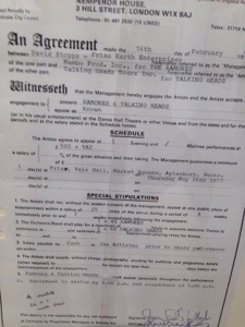 typical gig contract