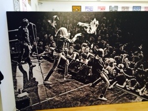 That classic Roxette photo by Geoff Tearle of The Ramones at Friars