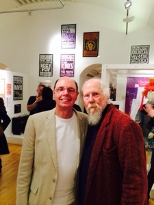 Dave Stopps with Pete Frame