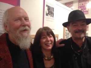 Pete Frame, Luscious Liz Potter and a very urbane author