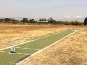 cricket pitch in Cyprus