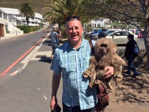 A Baronet with a baboon...